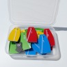 Standard set of magnetic optimist boats, protest kit - box 2