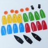 Big set of magnetic optimist boats, protest kit - elements of set